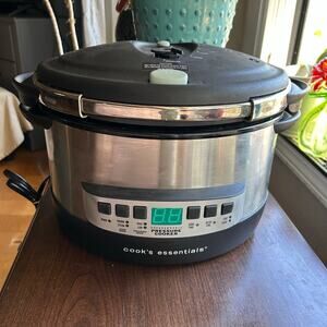 Cooks Essentials 6 qt Electric Pressure Cooker Programmable CEPC800